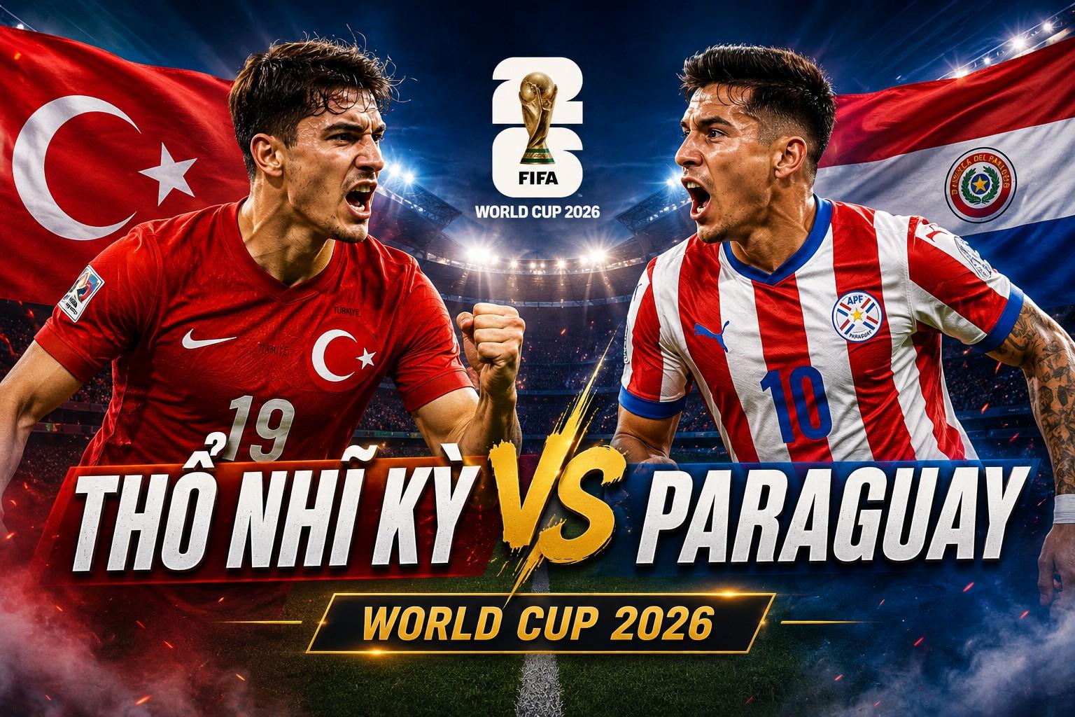 Trực tiếp bóng đá Thổ Nhĩ Kỳ 0-1 Paraguay: Địa chấn bất ngờ