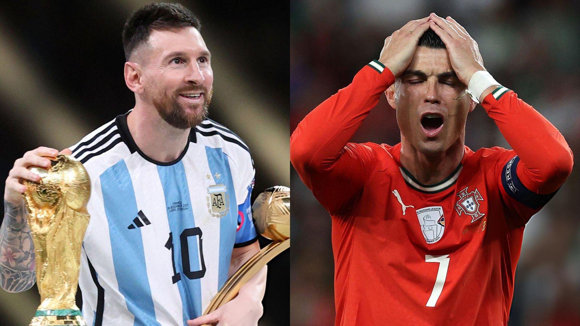 CHÍNH THỨC: 4 trận đấu của Messi bằng cả sự nghiệp Ronaldo