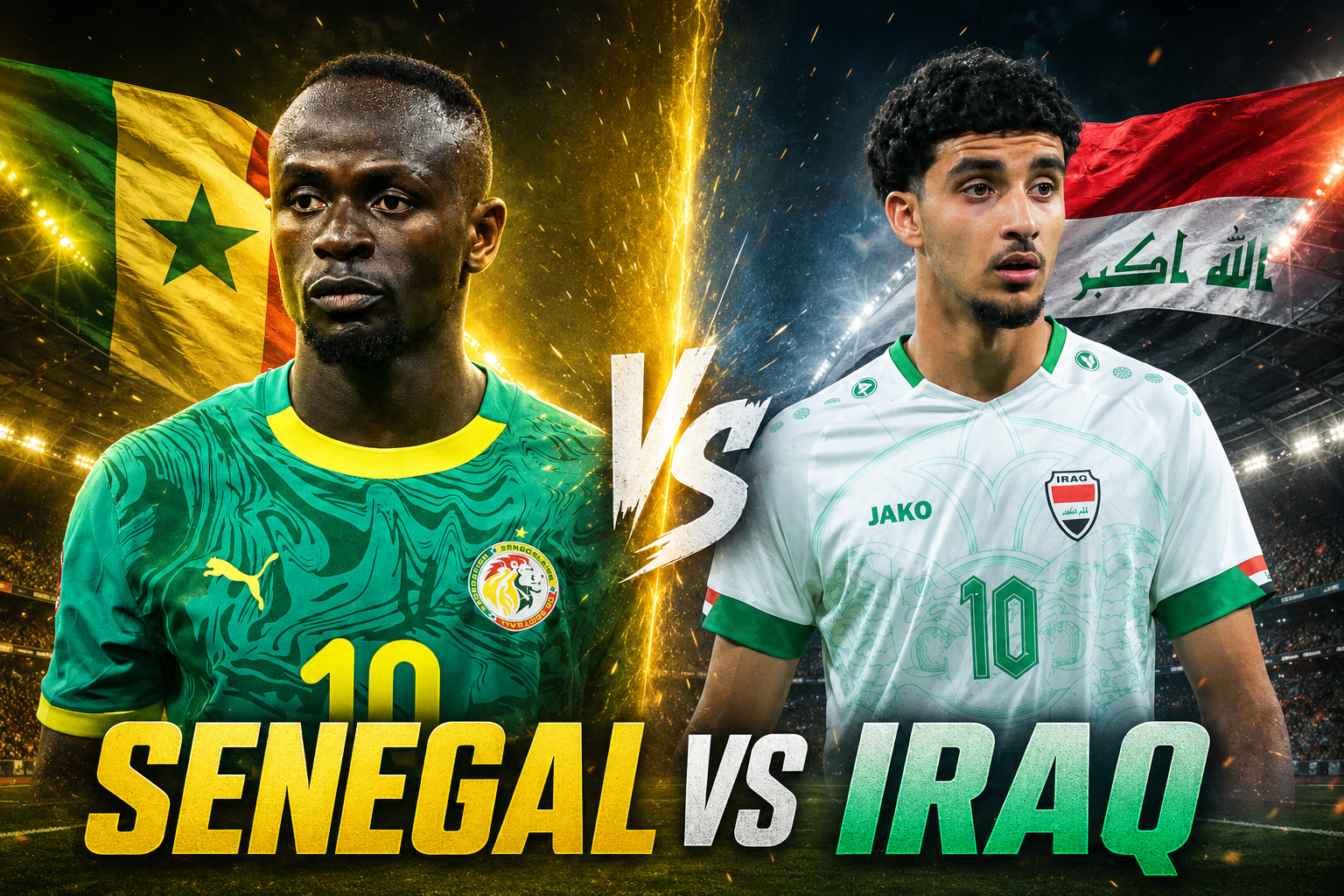 Nhận định Senegal vs Iraq: Mệnh lệnh phải thắng