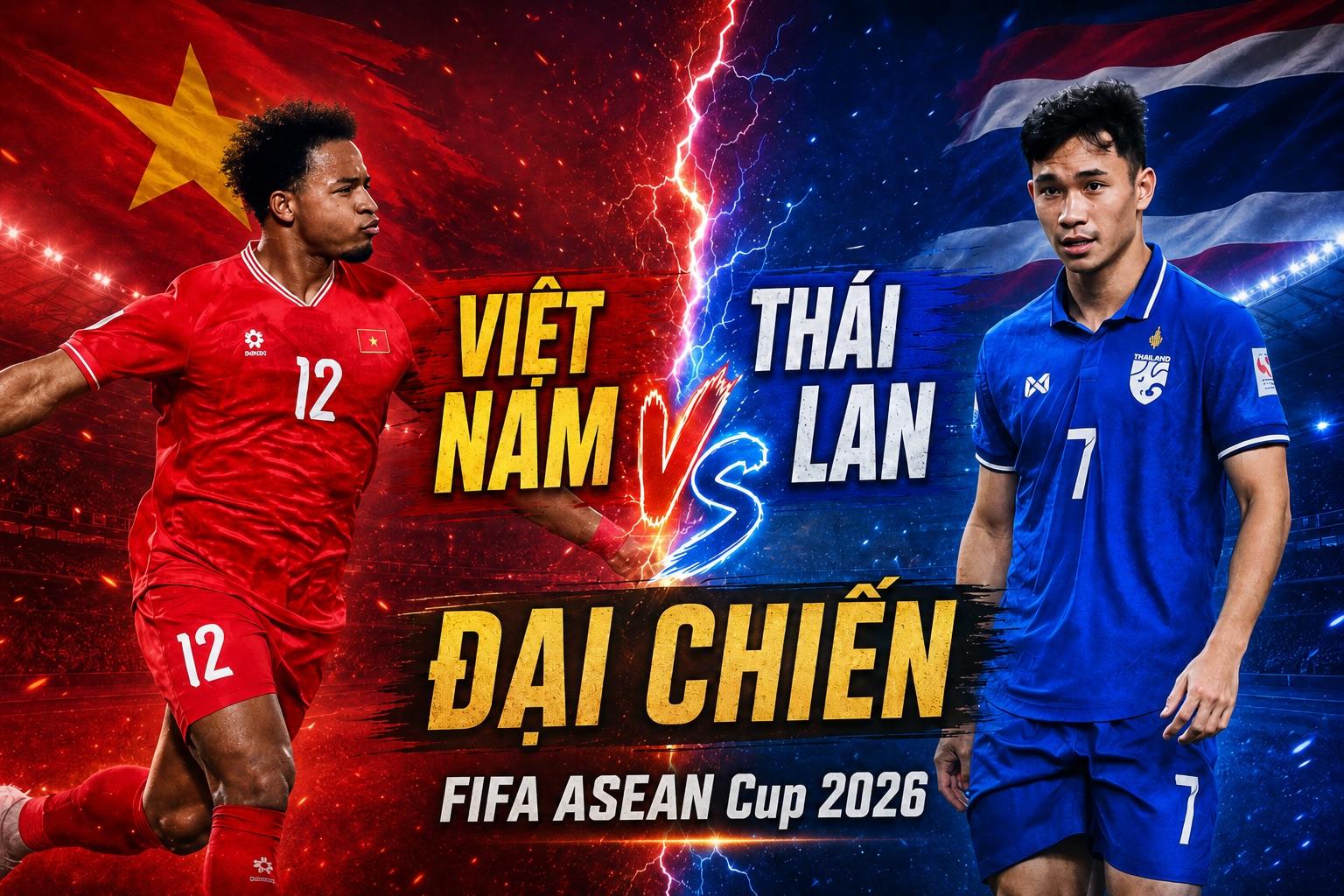 ĐT Việt Nam phải hạ Thái Lan để vào chung kết FIFA ASEAN Cup