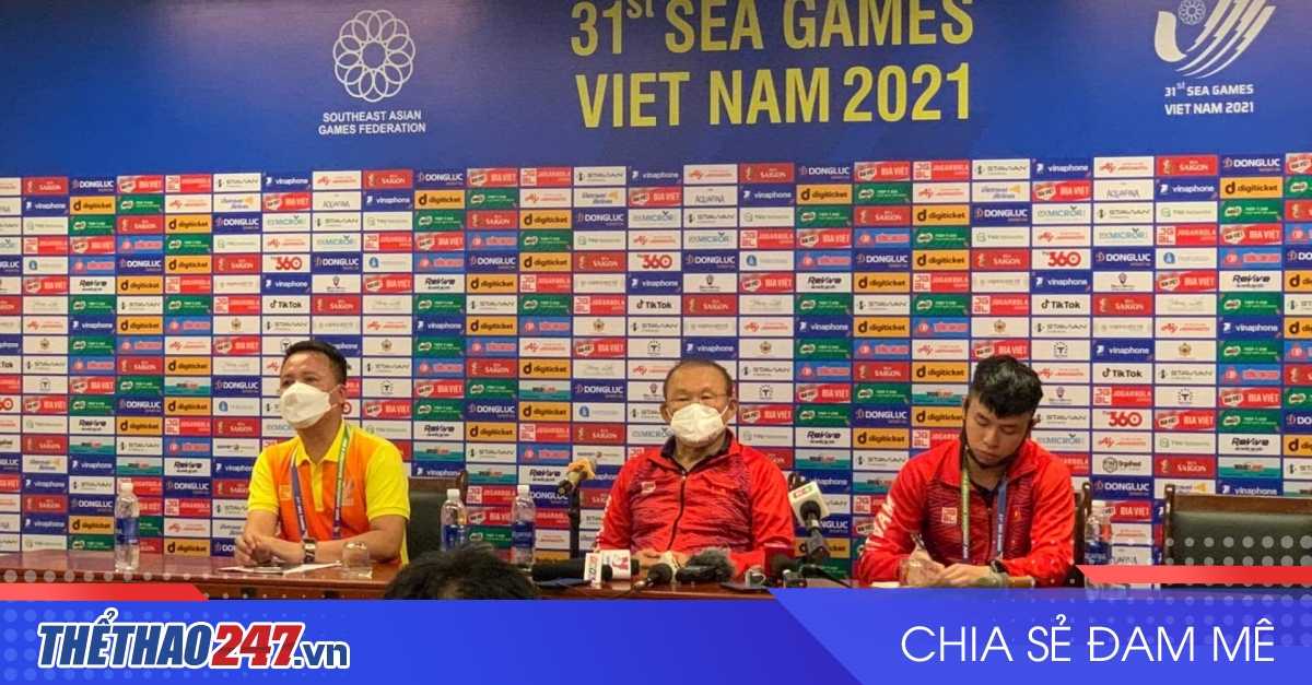 thumbnail - HLV Park: "U23 Indonesia thua đậm nên ông Shin có vẻ tức, tôi chưa biết họ vào nổi bán kết không"