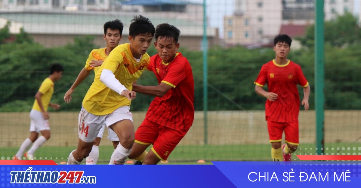 thumbnail - U16 Việt Nam thắng đậm trong trận 'giao hữu đặc biệt' trước giải ĐNÁ
