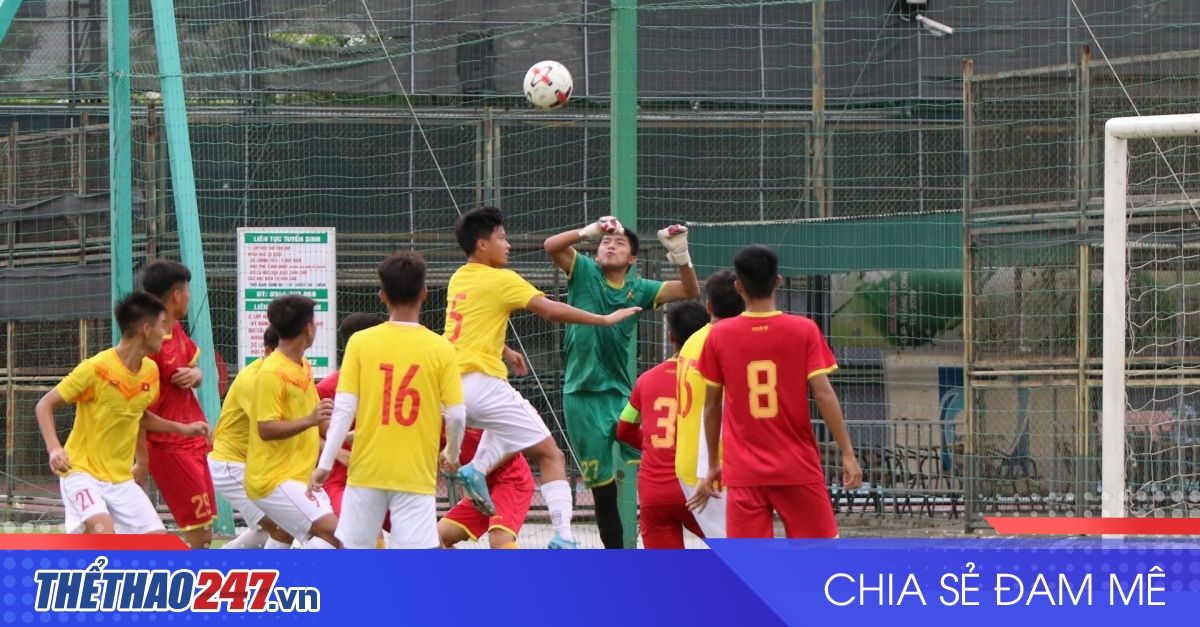 thumbnail - U16 Việt Nam loại 4 cầu thủ, chốt danh sách chính thức dự giải ĐNÁ