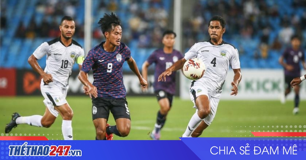 Nhận định Campuchia vs Đông Timor, 17h45 ngày 17/12 AFF Cup 2024