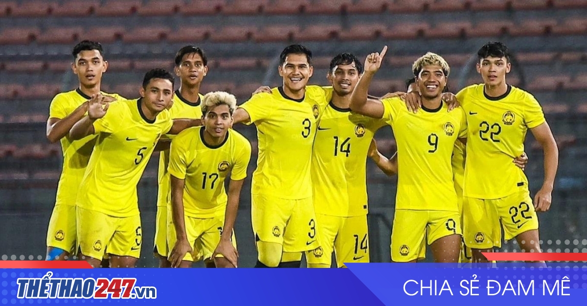 U23 Malaysia thắng trận đầu tiên trước giải Đông Nam Á
