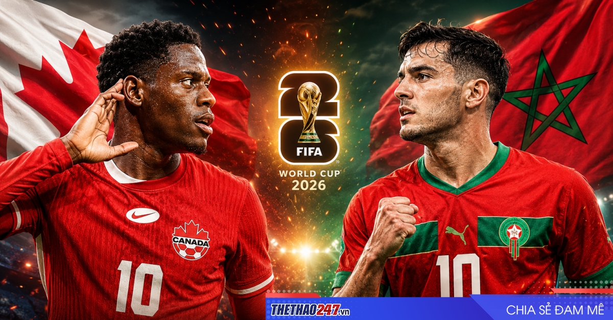 Dự đoán tỷ số Canada vs Morocco: Con số cực bất ngờ