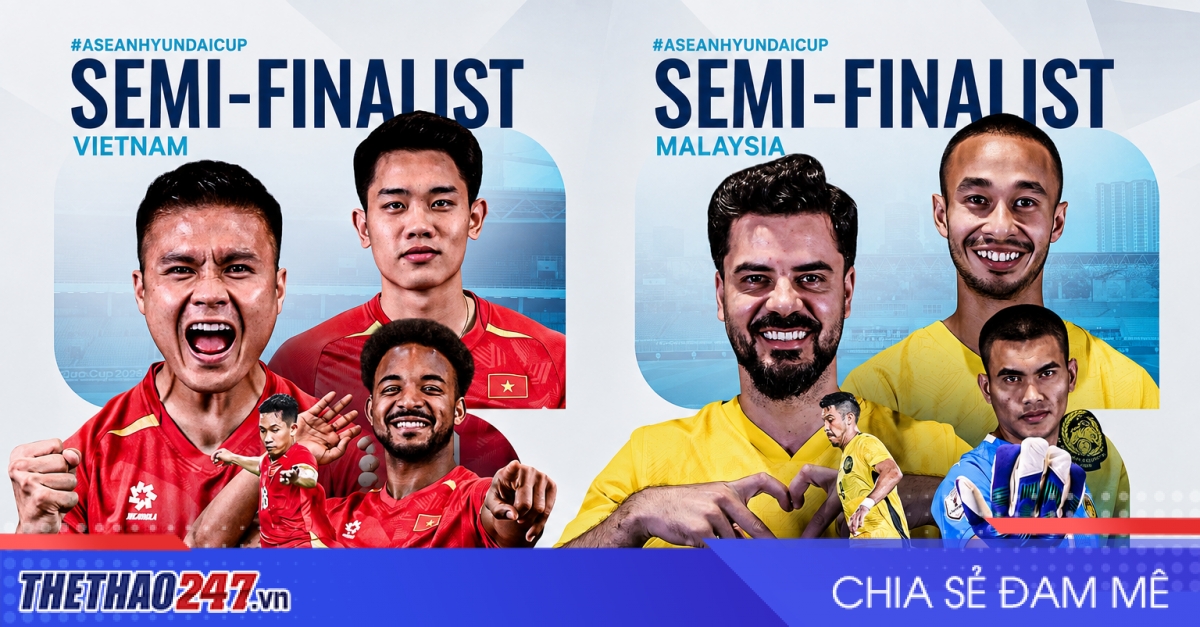 Nhận định Việt Nam vs Malaysia: Bán kết AFF Cup rực lửa