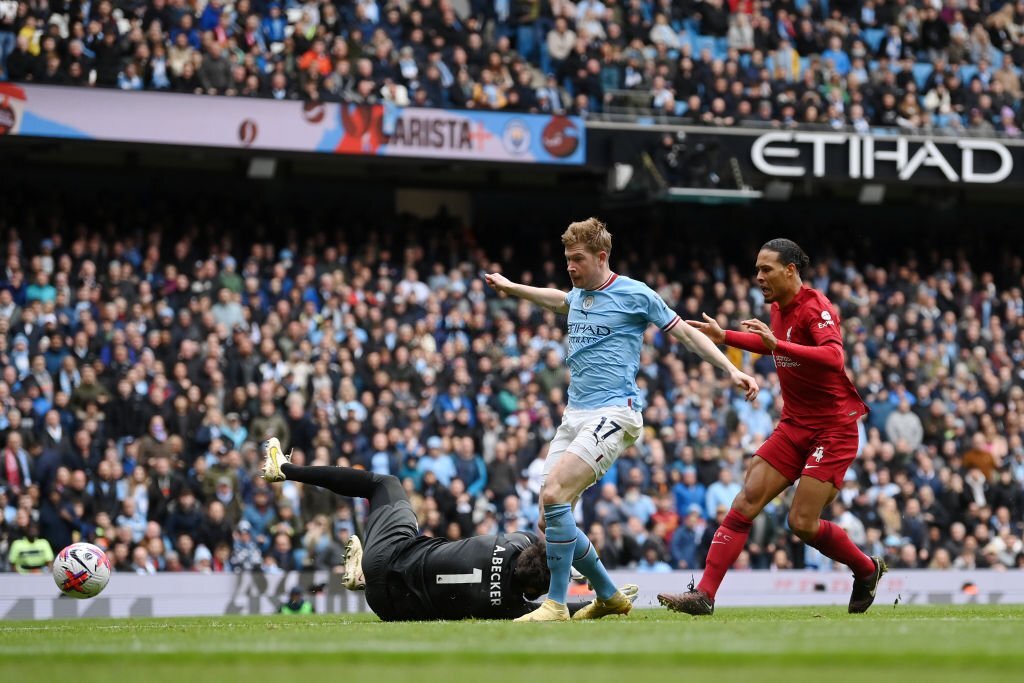 Trực tiếp Man City 2-1 Liverpool: Bruyne mở đầu hiệp 2 tưng bừng 264339