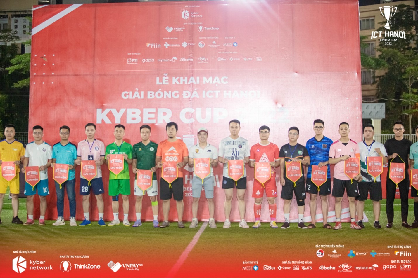 thumbnail - Khai mạc Giải bóng đá ICT Hà Nội - Kyber Cup 2022