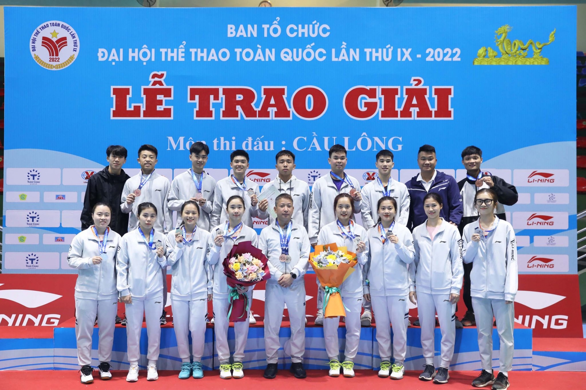 Đại hội thể thao toàn quốc môn cầu lông thành công trao những tấm huy chương đầu tiên 232430