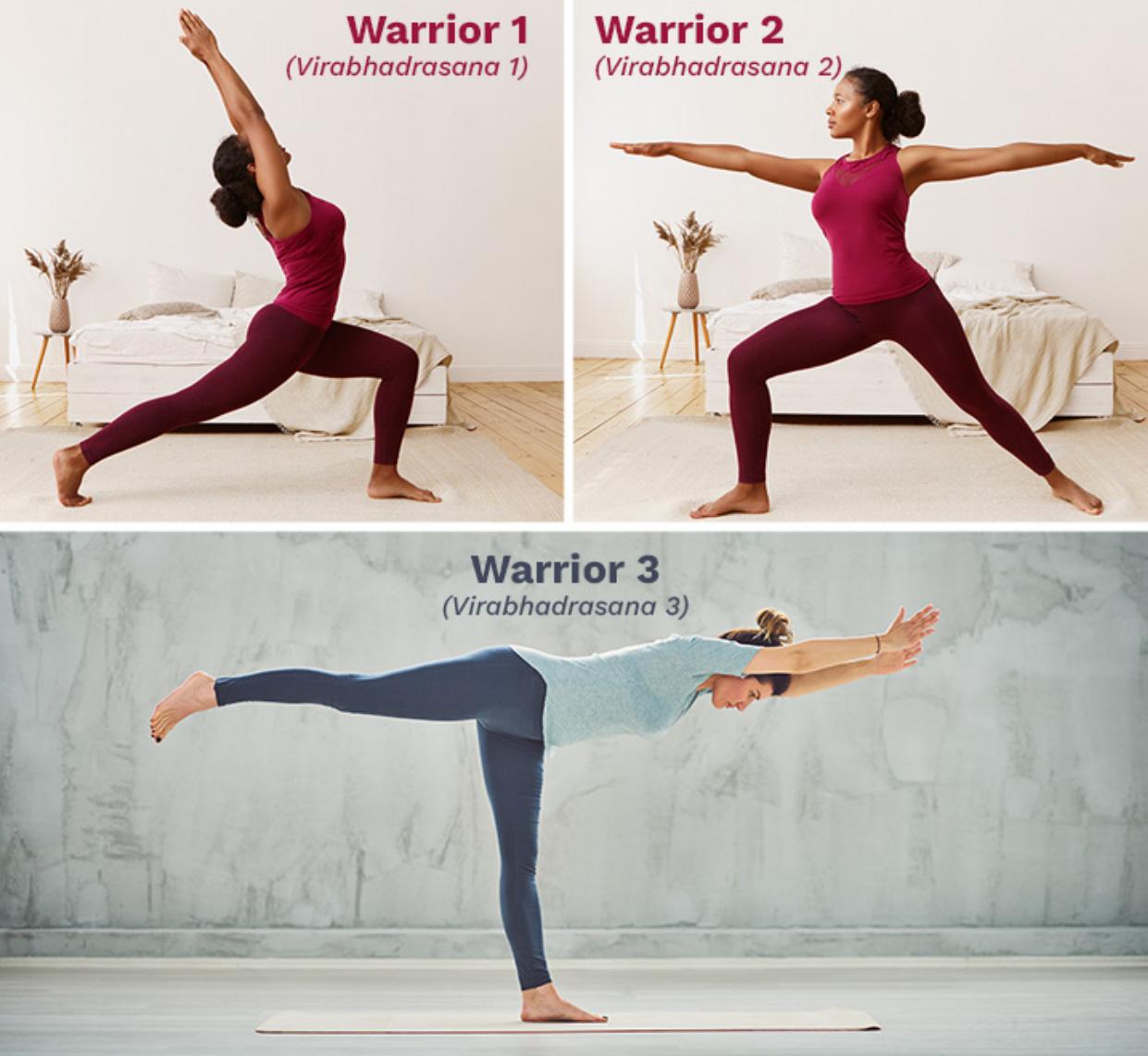 warrior-pose-three-variations-1-2-3