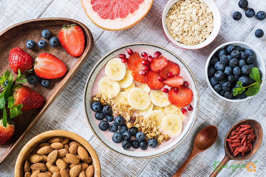 4 cách làm bữa ăn sáng từ trái cây ít calo, tốt cho sức khỏe