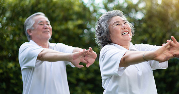 Bài tập thể dục tại nhà cho người cao tuổi 