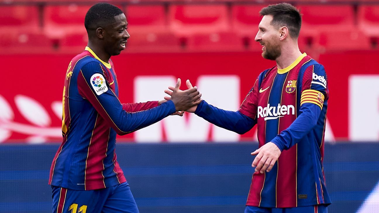 CĐV ngạc nhiên không nói nên lời, Ousmane Dembele giỏi hơn Messi 187506