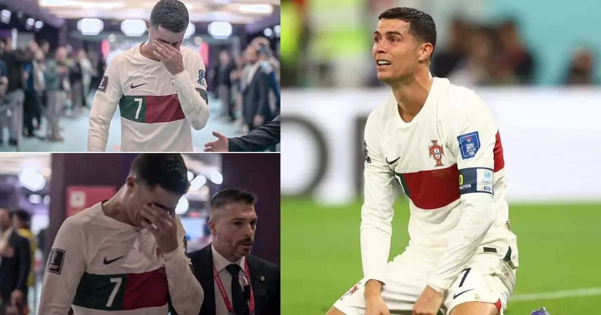 Ronaldo rơi lệ chia tay World Cup 2022: Chia tay giấc mơ cúp vàng còn dang dở 230886