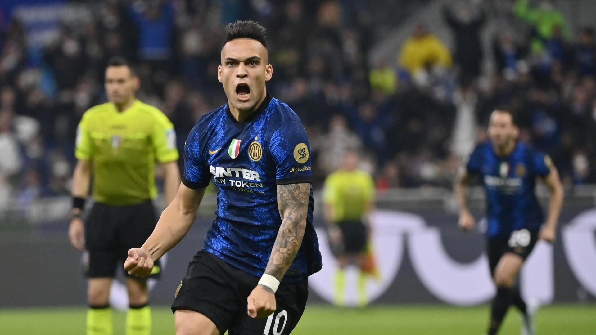 Lautaro Martinez đi vào ngôi đền huyền thoại Inter Milan với thành tích không tưởng 243424