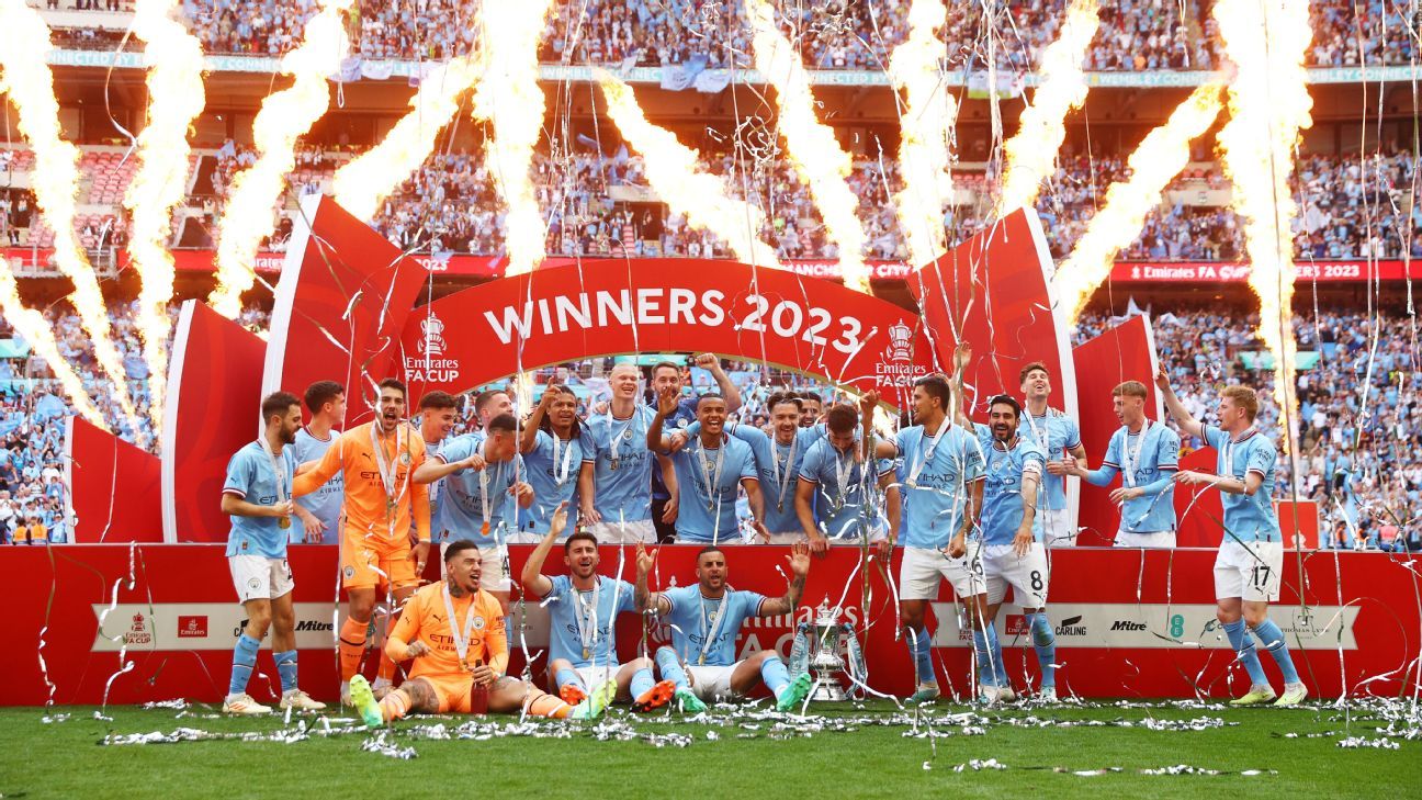 Man City vô địch FA Cup: Đẳng cấp của màu xanh thành Manchester 288158