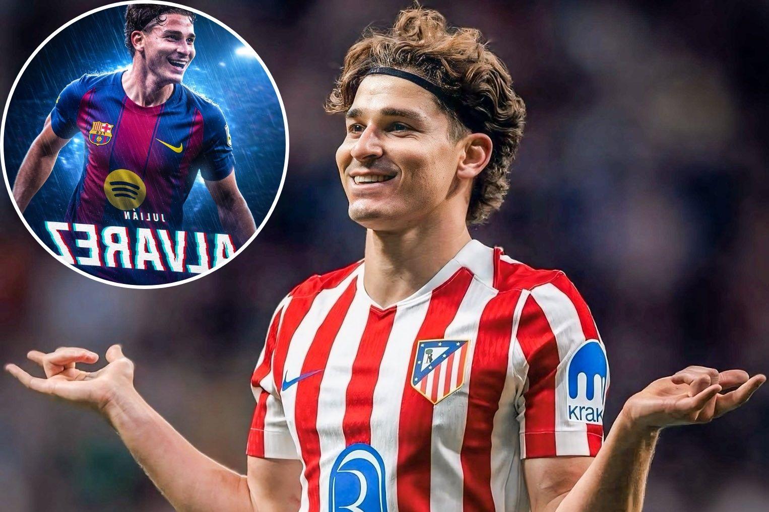 Julian Alvarez lên tiếng về việc được Barca theo đuổi