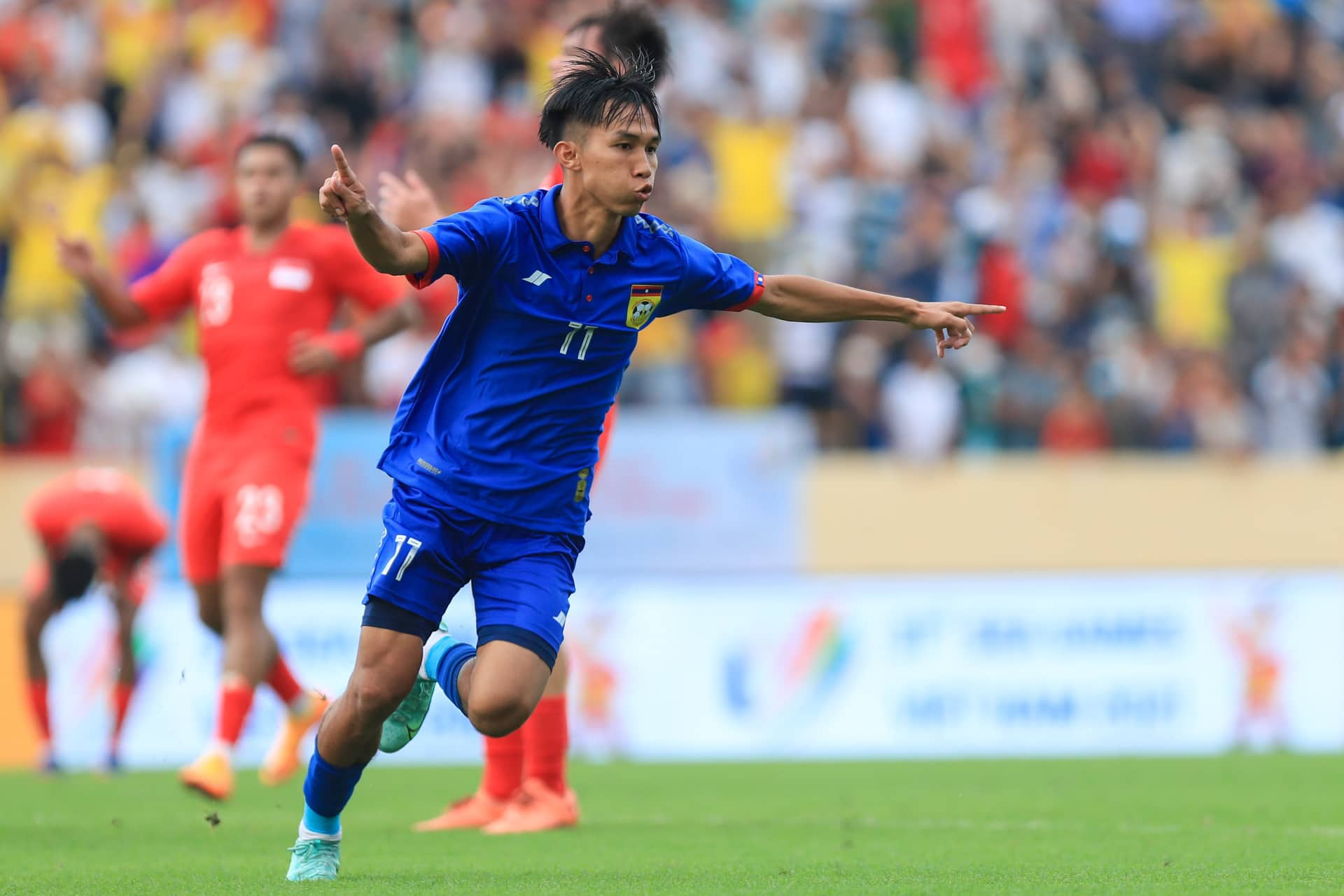 Trực tiếp U23 Singapore 1-2 U23 Lào: Bàn thắng muộn màng 134286