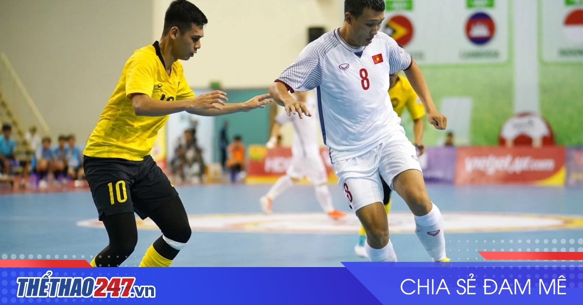 thumbnail - Trực tiếp futsal Việt Nam 5-1 futsal Malaysia: Đẳng cấp vượt trội LIVE