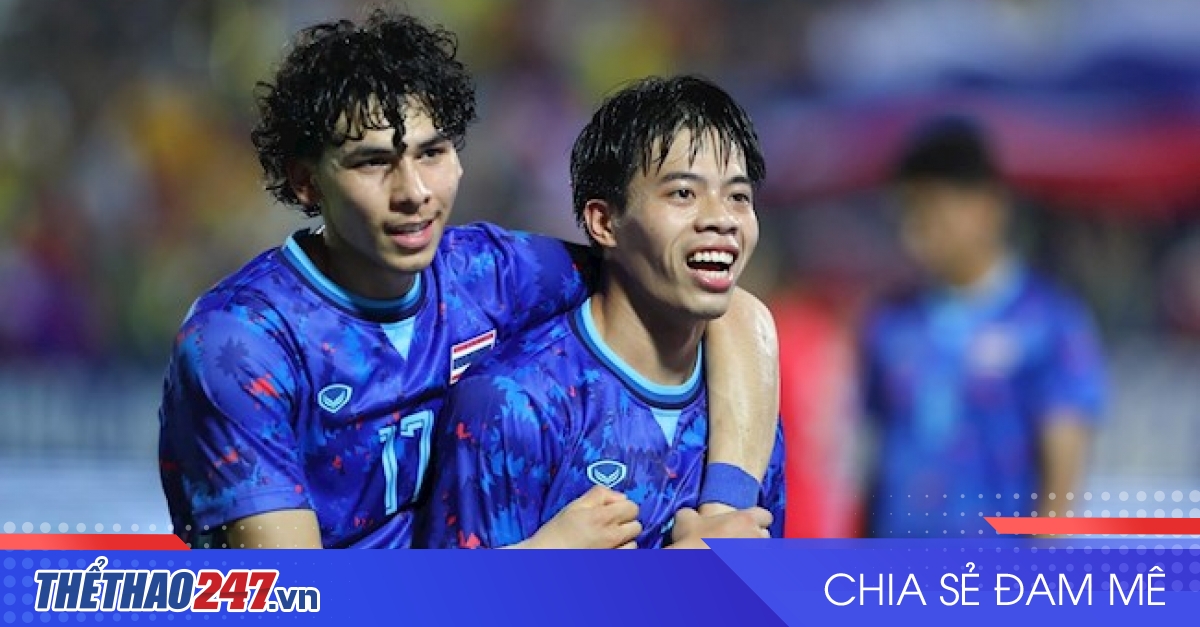 thumbnail - 'Hủy diệt' U23 Singapore, U23 Thái Lan vượt mặt U23 Campuchia trên BXH