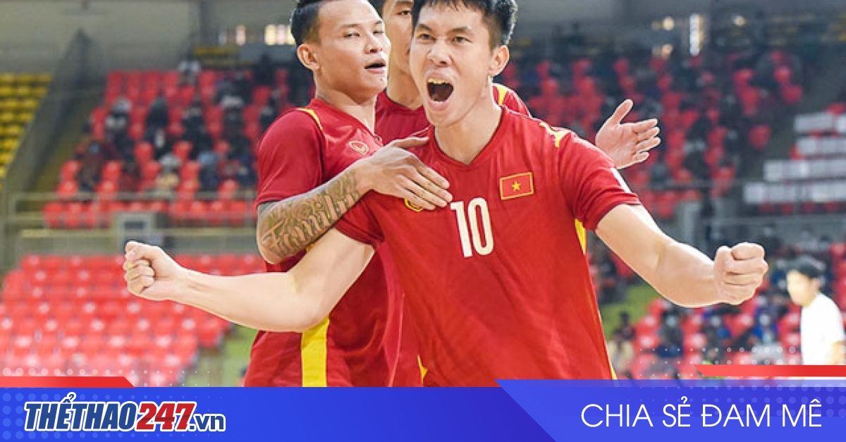 Kết quả futsal Việt Nam vs futsal Malaysia: 
