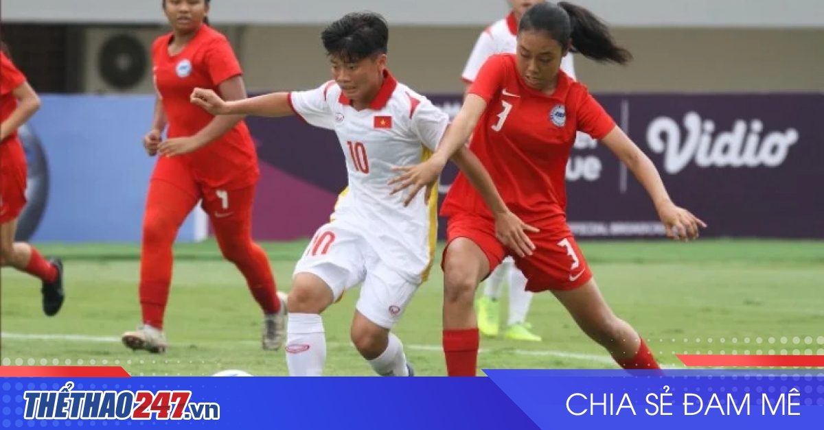 thumbnail - Đội bóng cùng bảng Việt Nam chính thức bị loại sớm tại giải U18 nữ ĐNÁ 2022