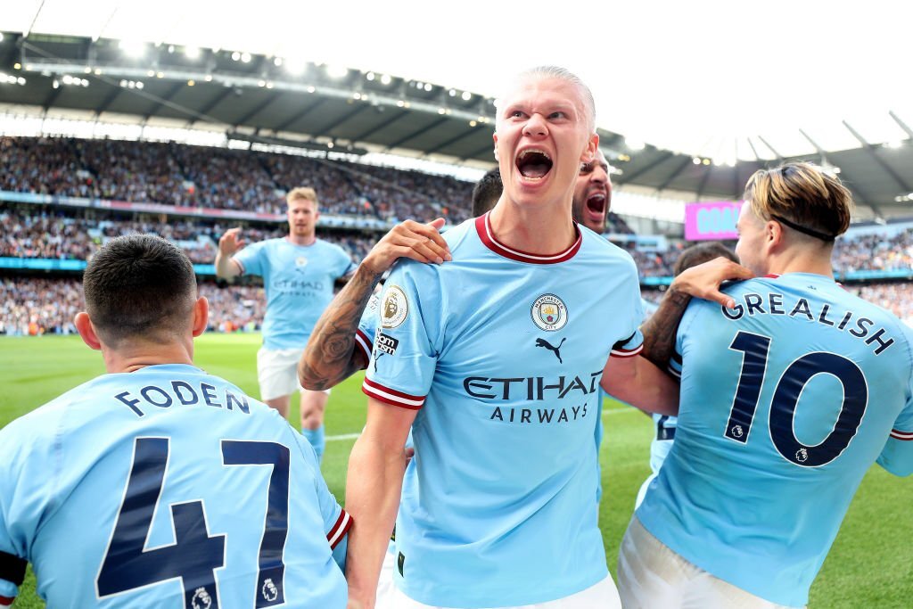 Trực tiếp Man City 2-0 MU: Quái vật Haaland nổ súngggg 196212