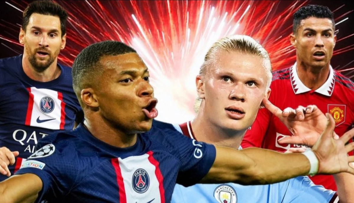 Haaland bước đầu vượt Mbappe trong cuộc đua song mã thế hệ mới 213467