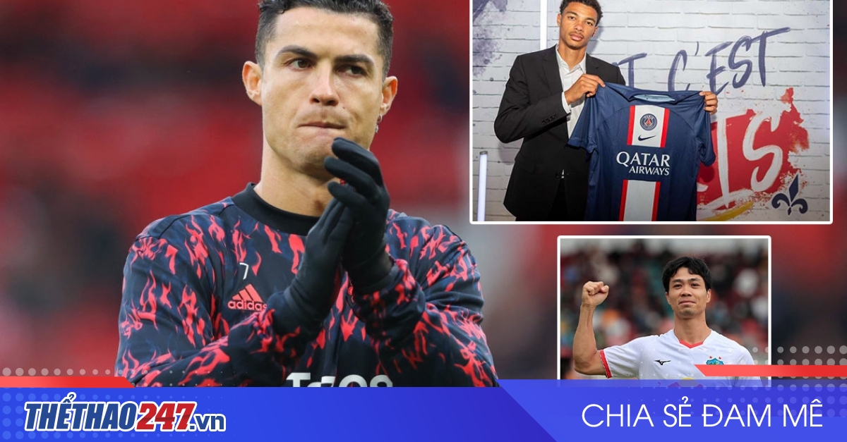 Tin bóng đá 17/7 Ronaldo hết cửa rời MU; PSG đón tiểu Mbappe; Công