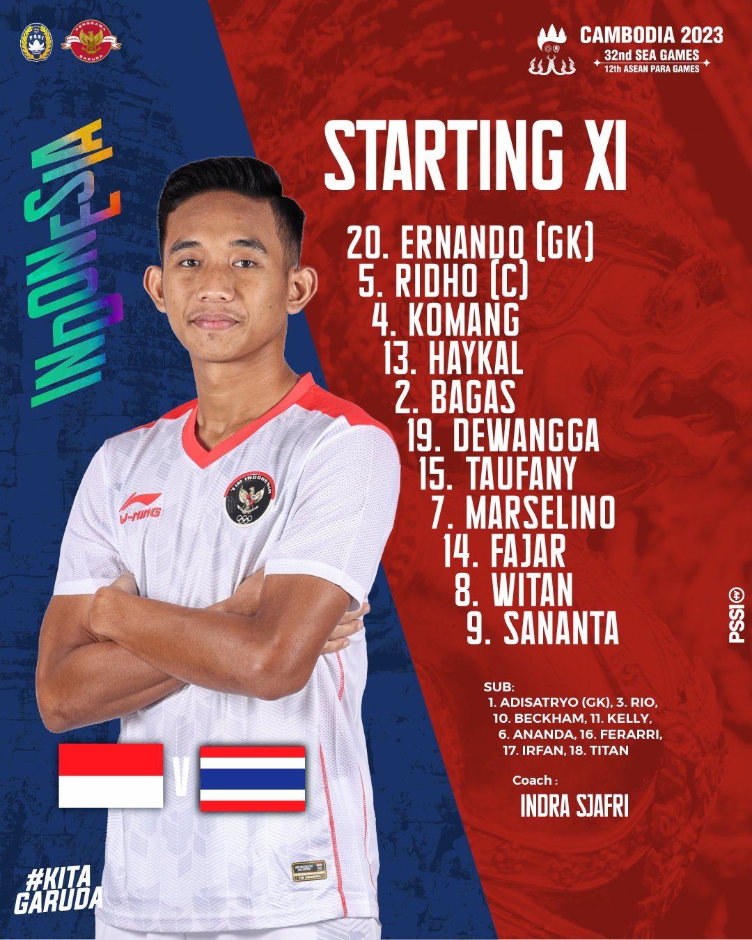 Trực tiếp U22 Indonesia vs U22 Thái Lan: Xác định tân vương 280894