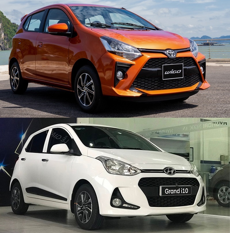 So sánh Toyota Wigo 2021 và Hyundai Grand i10 2021