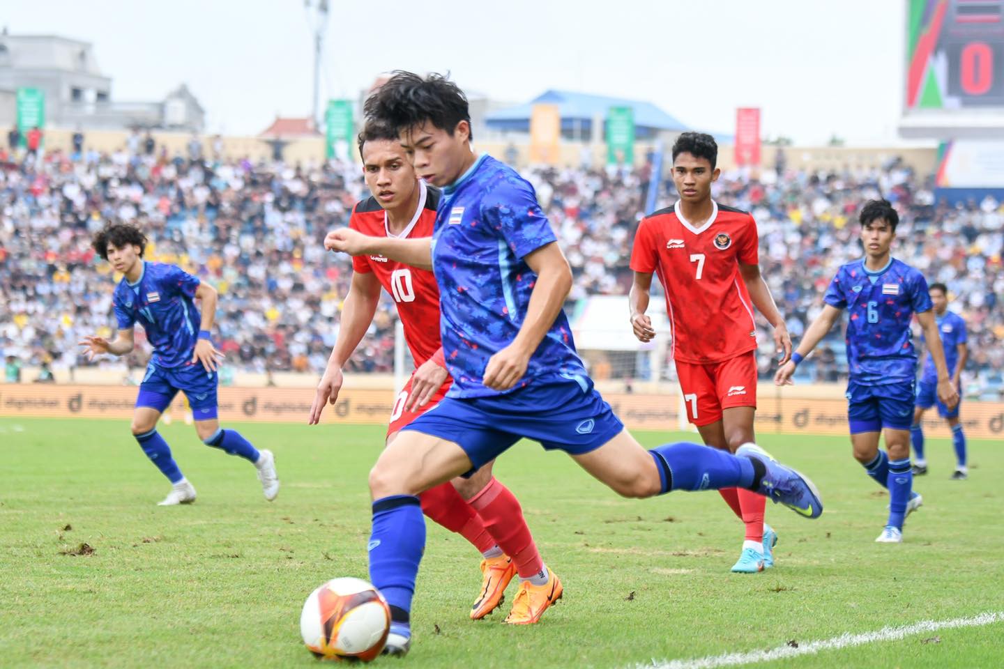 Trực tiếp U23 Thái Lan 0-0 U23 Indonesia: Thế trận hấp dẫn 139124