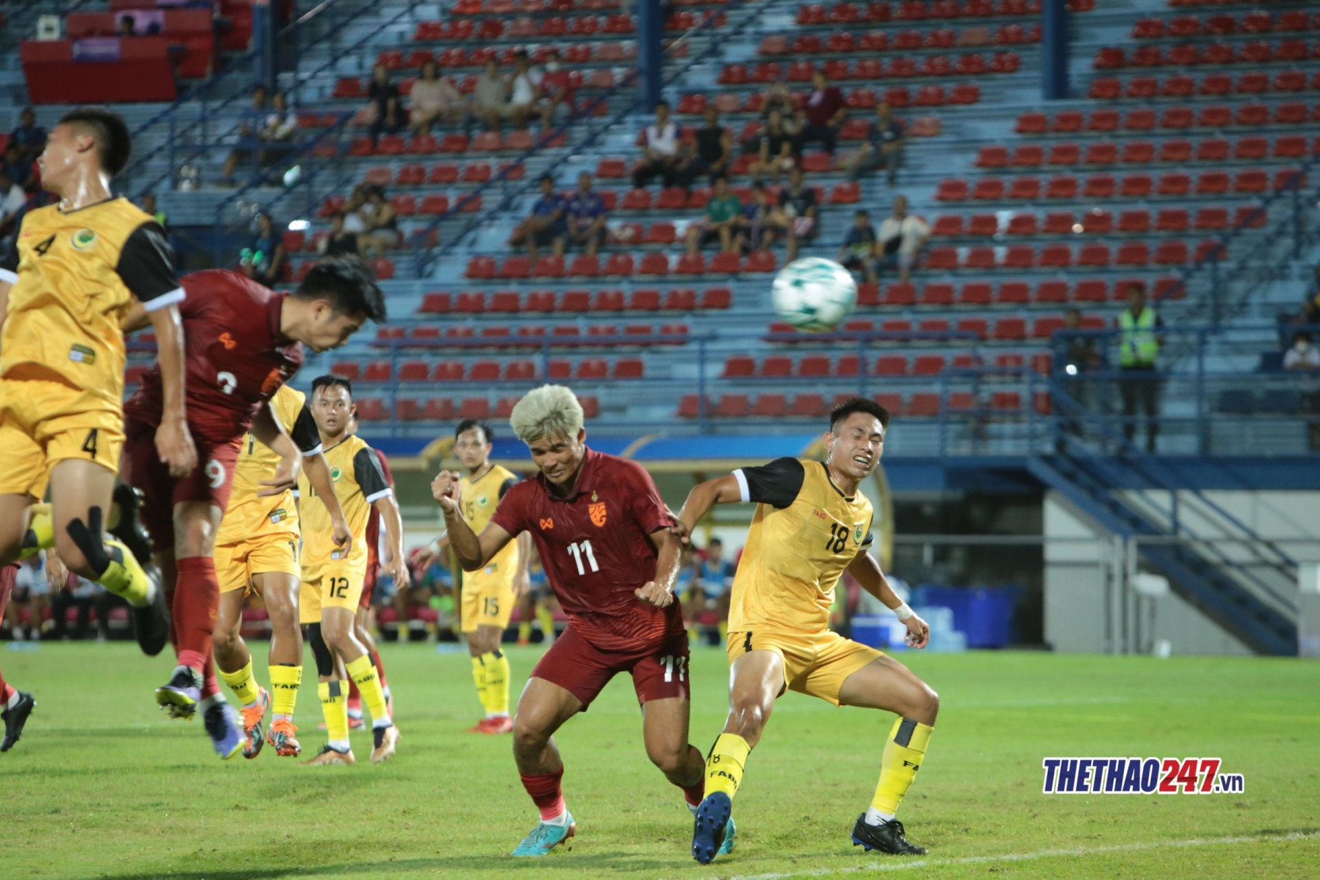Trực tiếp U23 Thái Lan 2-0 U23 Brunei: Chênh lệch đẳng cấp 315527