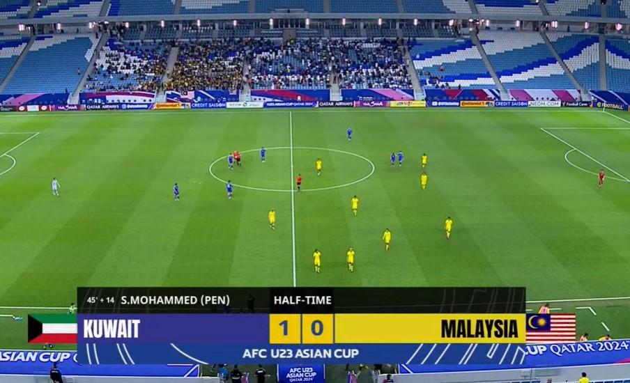 Trực tiếp U23 Malaysia 0-1 U23 Kuwait: Bàn thắng trên chấm 11m 449960