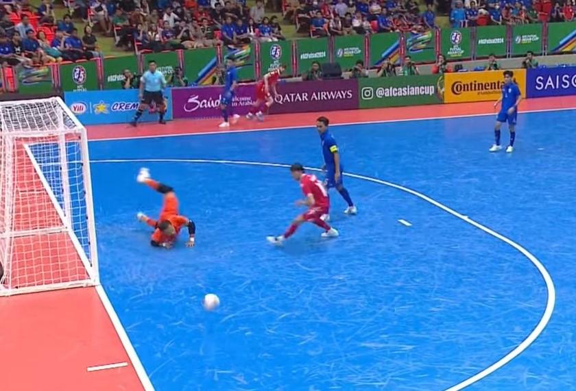 Trực tiếp futsal Thái Lan 0-0 Tajikistan: Thế trận cân bằng 452348