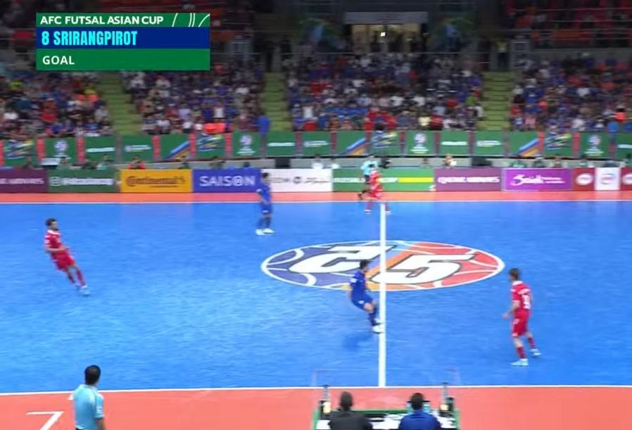 Trực tiếp futsal Thái Lan 1-0 Tajikistan: Chủ nhà vươn lên 452355