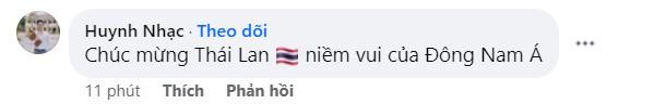 CĐV Đông Nam Á đồng loạt 'ngả mũ' khi Thái Lan lọt vào chung kết 452453