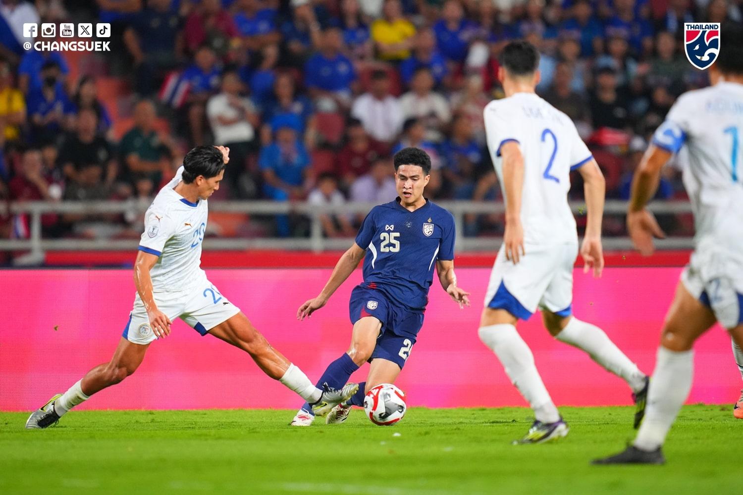 Trực tiếp Thái Lan 1-0 Philippines: Lợi thế cân bằng