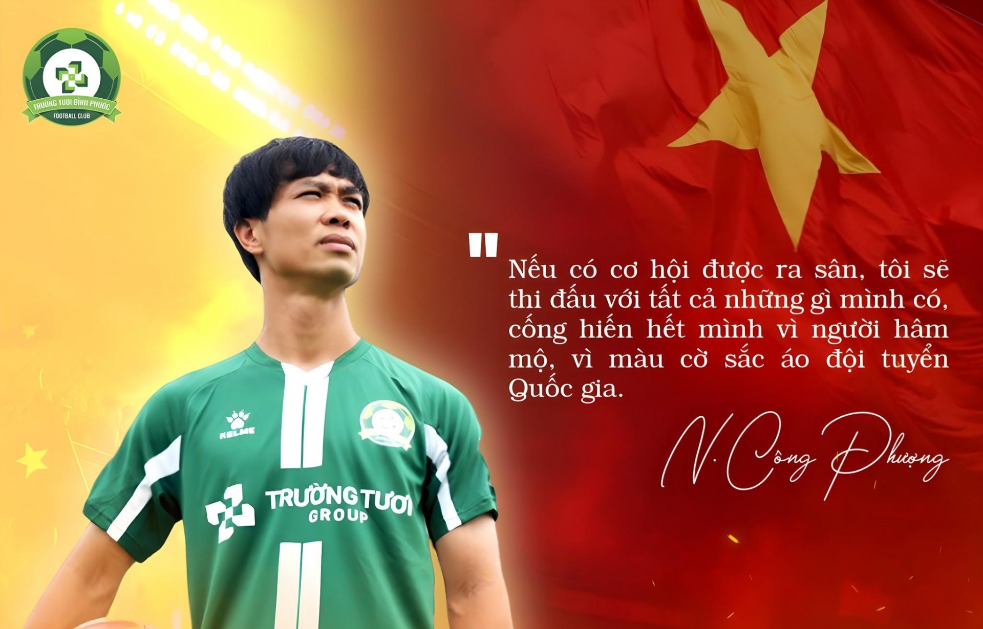 Công Phượng nói thật lòng về việc trở lại ĐT Việt Nam