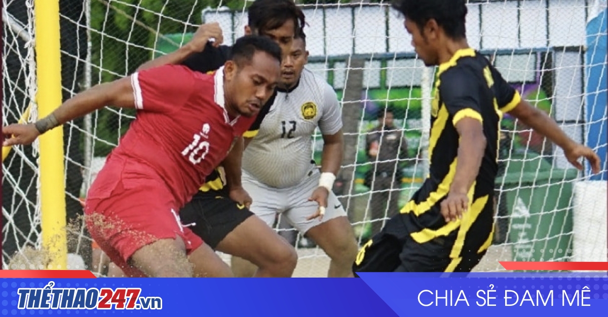 อินโดนีเซียต้องเสีย 9 ประตูต่อมาเลเซียใน AFF Tournament