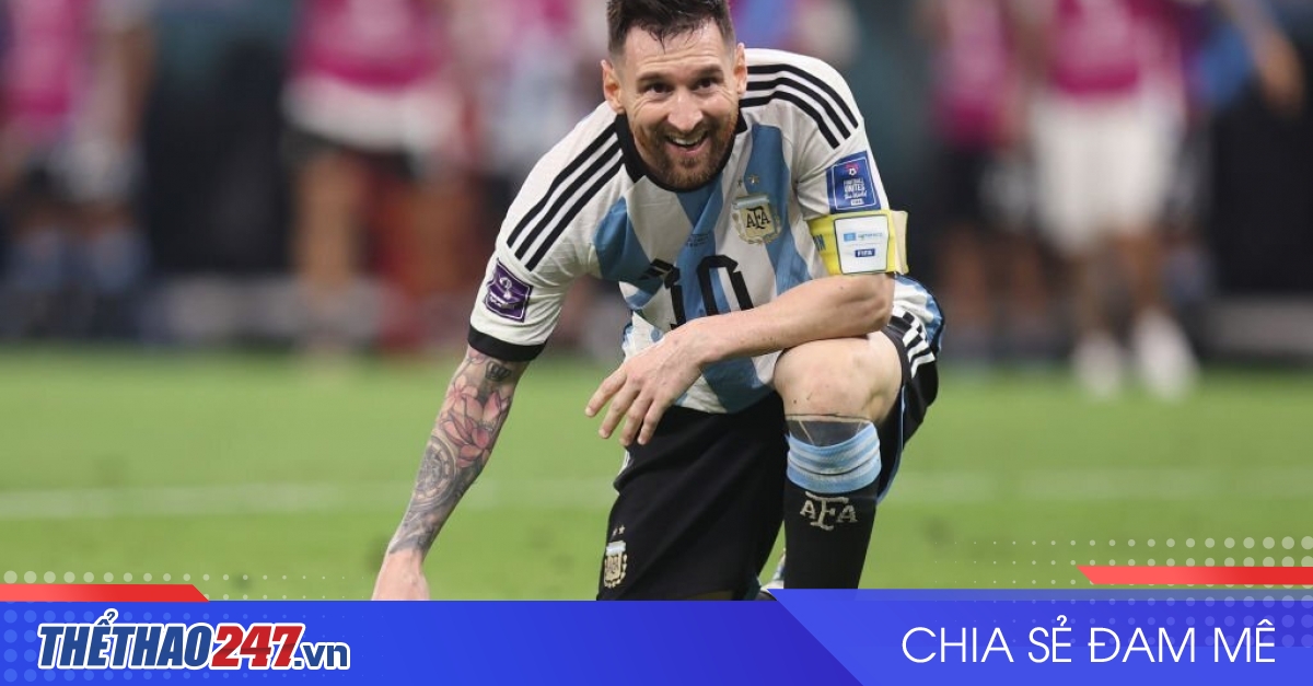 Tiến gần hơn đến chức vô địch World Cup, Messi thừa nhận sự thật phũ phàng