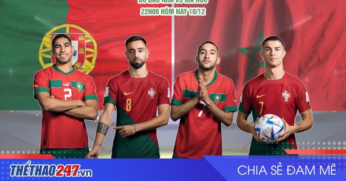 Soi kèo Bồ Đào Nha vs Ma Rốc, 22h00 ngày 10/12