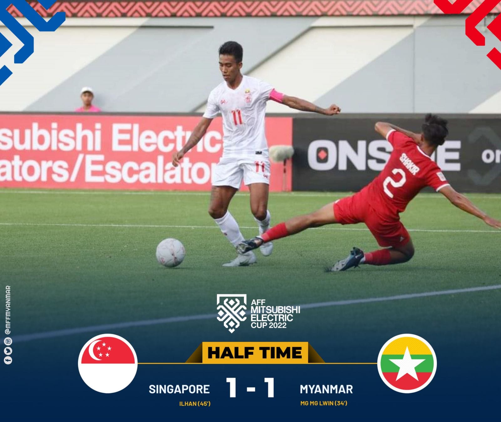 Trực tiếp Singapore 1-1 Myanmar: Ilhan Fandi gỡ hòa cho Singapore 235737