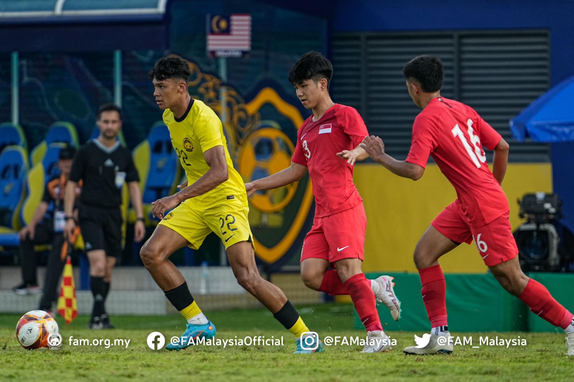 Trực tiếp U22 Malaysia 7-0 U22 Singapore: Cơn mưa bàn thắng 278977