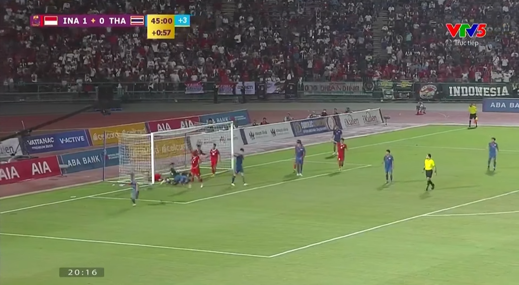 Trực tiếp U22 Indonesia 1-0 U22 Thái Lan: Sananta mở tỉ số!!!! 280915