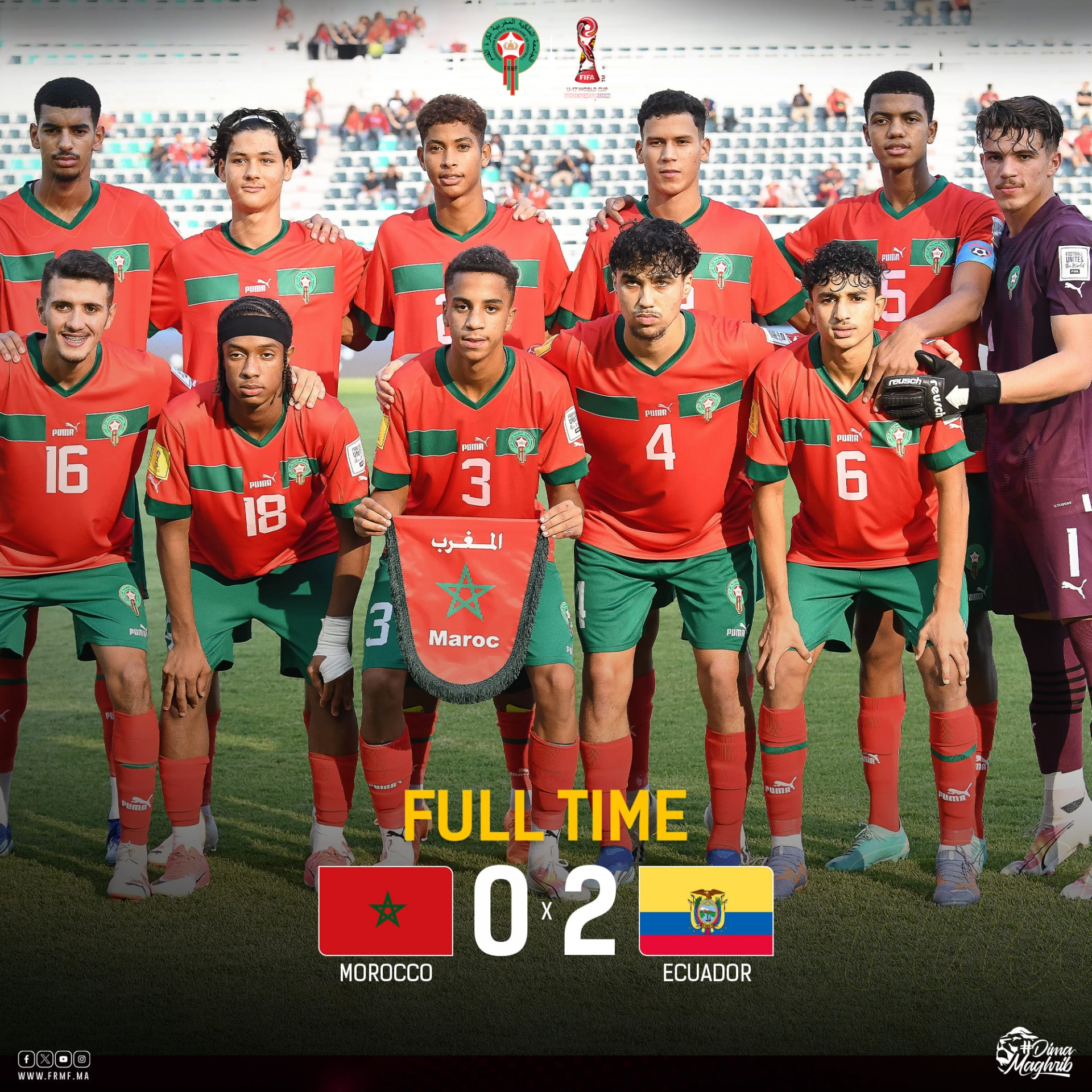 Trực tiếp U17 Ma Rốc vs U17 Ecuador, 16h00 hôm nay 13/11 355983