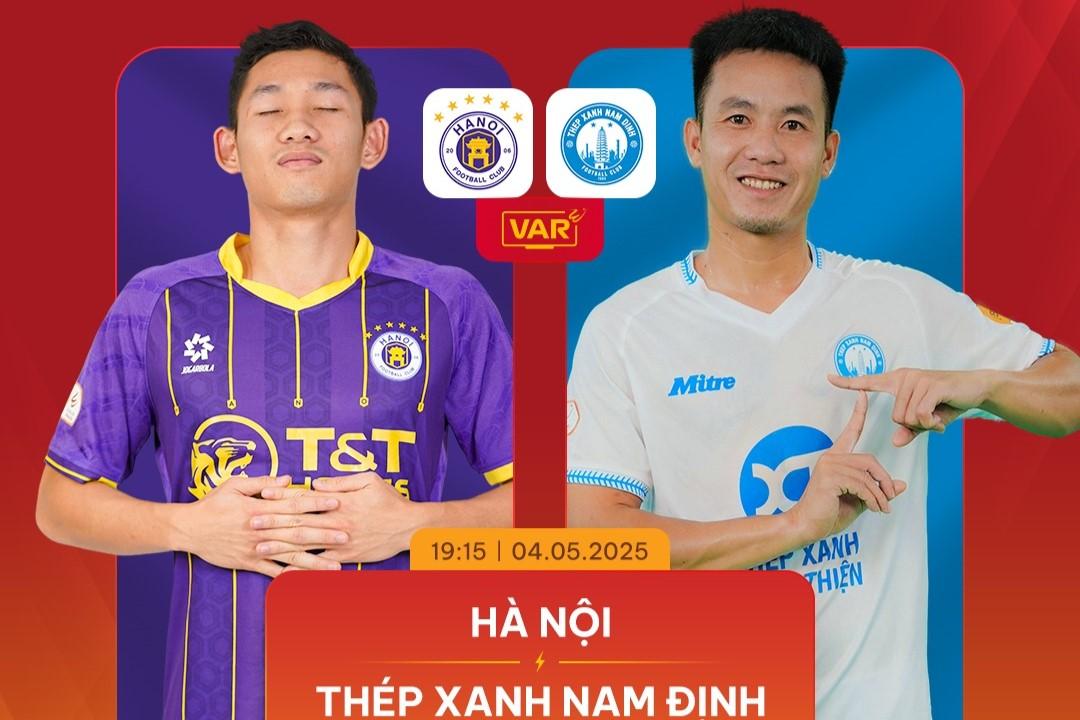Trực tiếp Hà Nội vs Nam Định: Đã có đội hình