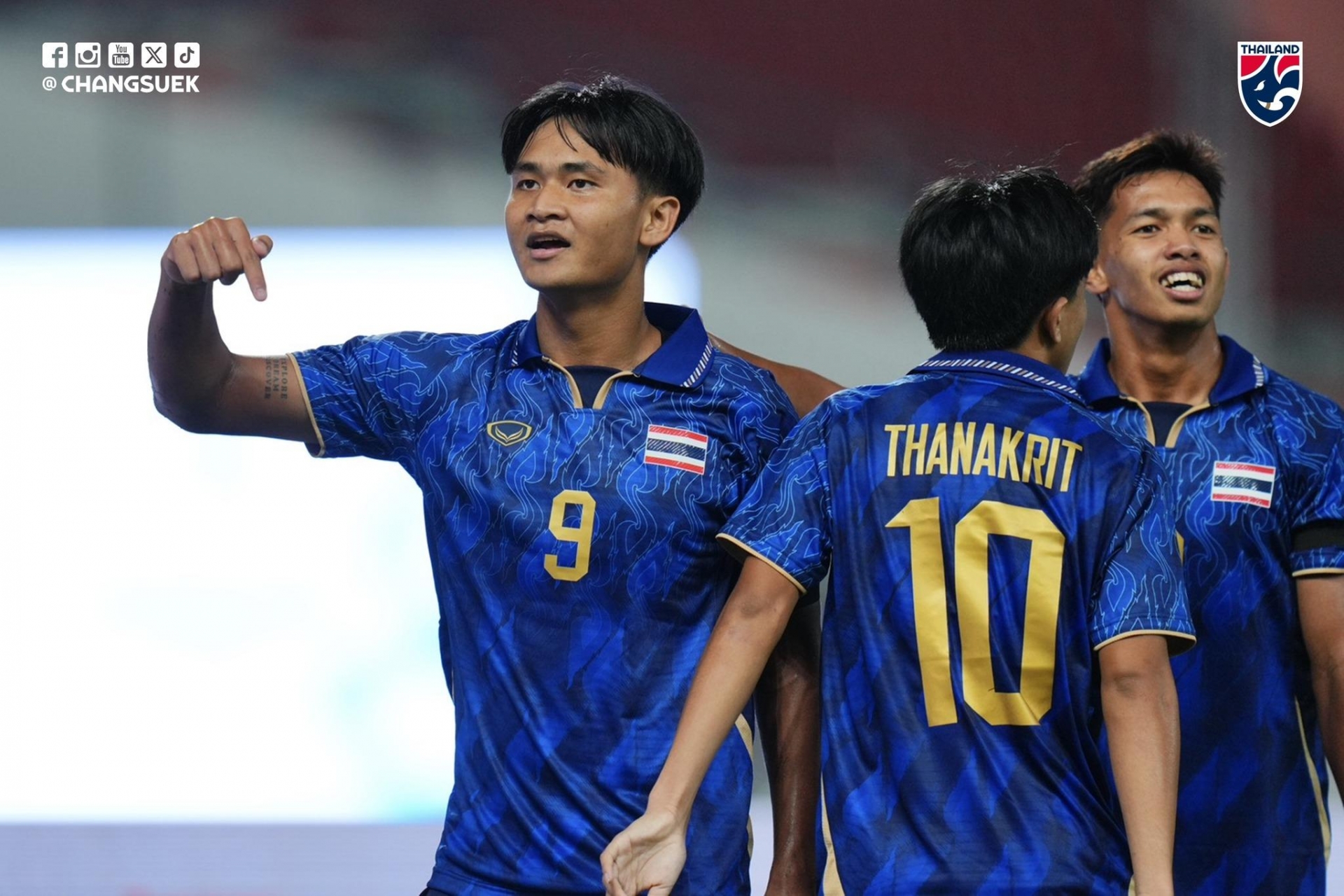 U22 Thái Lan chính thức vào bán kết SEA Games 33