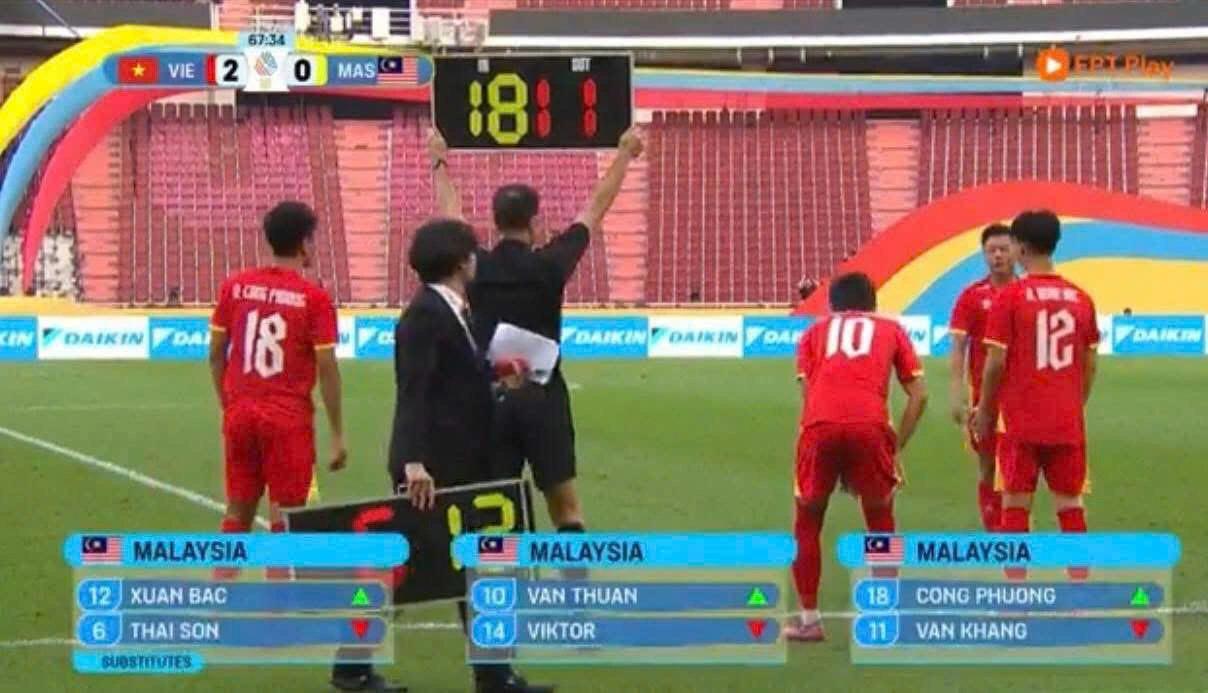 Thái Lan lại nhầm lẫn tai hại ở trận U22 Việt Nam thắng 2-0 Malaysia